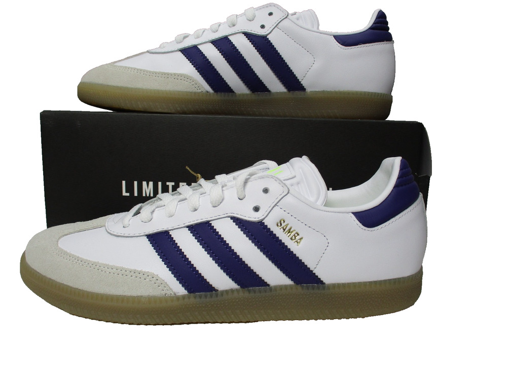 Adidas Samba Messi "Triunfo Estelar" Mens Sz 9 Womens Sz 10 Purple White Shoes